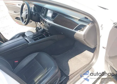 2015 Hyundai Genesis 3.8 из США, поврежденный, VIN KMHGN4JEXFU073942